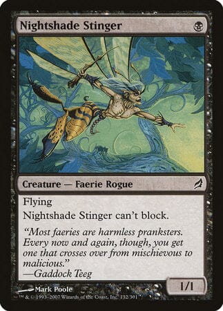 Nightshade Stinger [Lorwyn] MTG Single Magic: The Gathering  | Multizone: Comics And Games