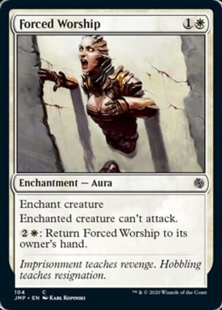 Forced Worship [Jumpstart] MTG Single Magic: The Gathering  | Multizone: Comics And Games