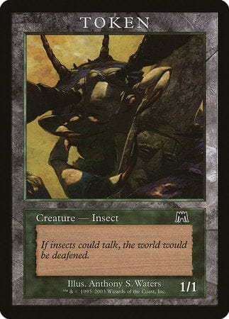 Insect Token (Onslaught) [Magic Player Rewards 2003] MTG Single Magic: The Gathering  | Multizone: Comics And Games