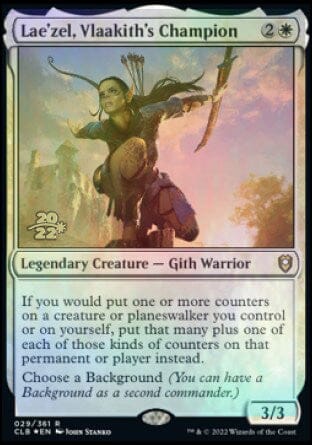 Lae'zel, Vlaakith's Champion [Commander Legends: Battle for Baldur's Gate Prerelease Promos] MTG Single Magic: The Gathering  | Multizone: Comics And Games