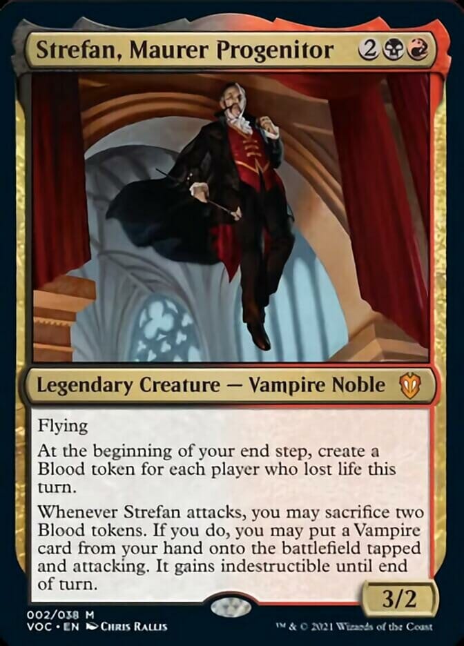 Strefan, Maurer Progenitor (Display Commander) [Innistrad: Crimson Vow Commander] MTG Single Magic: The Gathering  | Multizone: Comics And Games