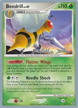 Beedrill LV.47 (15/111) (Luxdrill - Stephen Silvestro) [World Championships 2009] Pokemon Single Pokémon  | Multizone: Comics And Games
