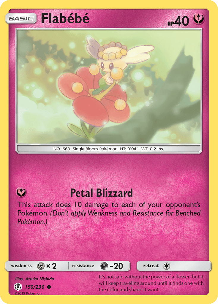 Flabebe (150/236) [Sun & Moon: Cosmic Eclipse] Pokemon Single Pokémon  | Multizone: Comics And Games