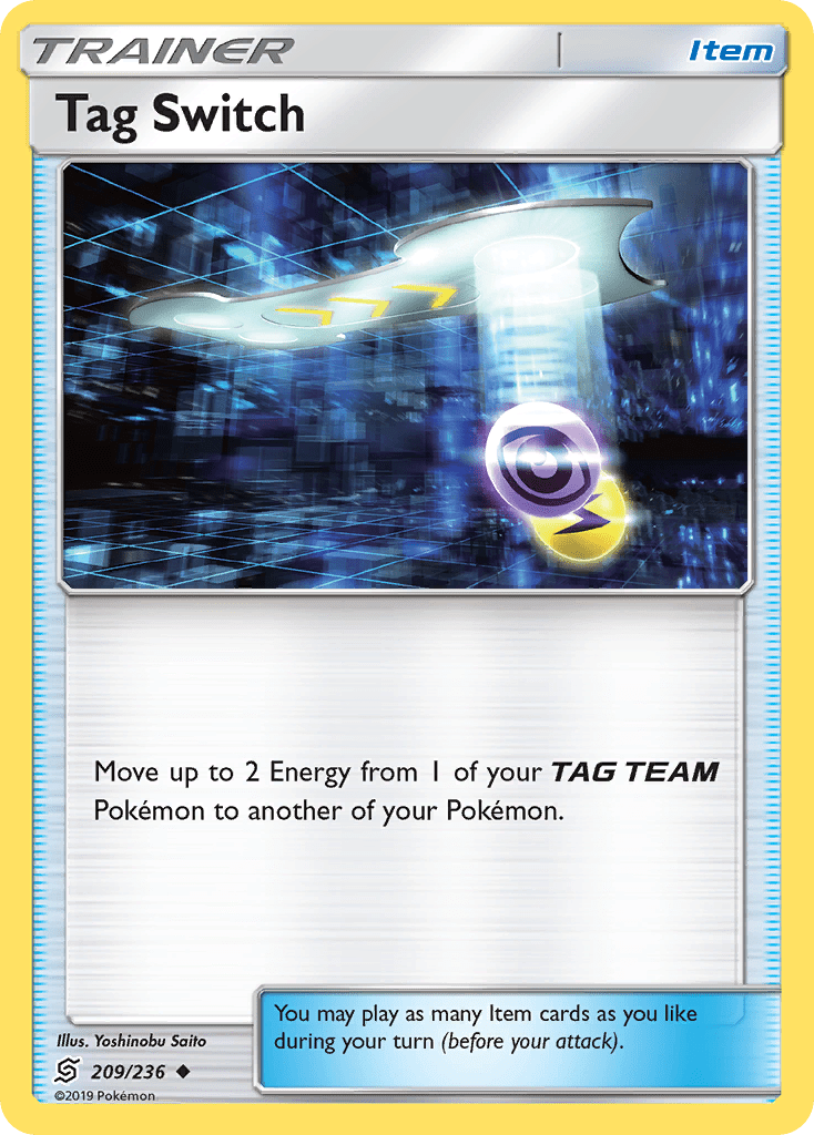 Tag Switch (209/236) [Sun & Moon: Unified Minds] Pokemon Single Pokémon  | Multizone: Comics And Games