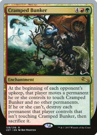 Cramped Bunker [Unstable] MTG Single Magic: The Gathering  | Multizone: Comics And Games