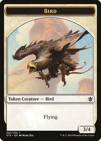 Bird Token [Khans of Tarkir Tokens] MTG Single Magic: The Gathering  | Multizone: Comics And Games