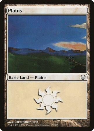 Plains (370) [Coldsnap Theme Decks] MTG Single Magic: The Gathering  | Multizone: Comics And Games