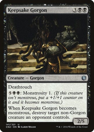 Keepsake Gorgon [Conspiracy: Take the Crown] MTG Single Magic: The Gathering  | Multizone: Comics And Games