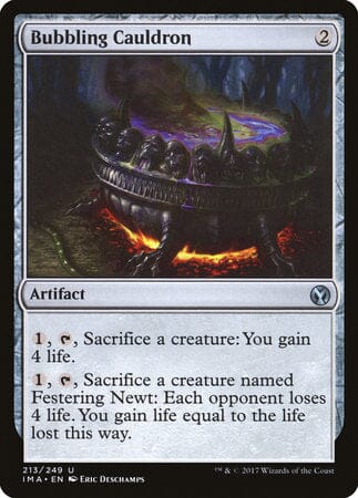 Bubbling Cauldron [Iconic Masters] MTG Single Magic: The Gathering  | Multizone: Comics And Games