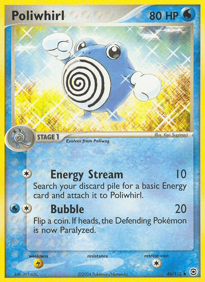 Poliwhirl (46/112) [EX: FireRed & LeafGreen] Pokemon Single Pokémon  | Multizone: Comics And Games