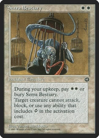 Serra Bestiary [Homelands] MTG Single Magic: The Gathering  | Multizone: Comics And Games