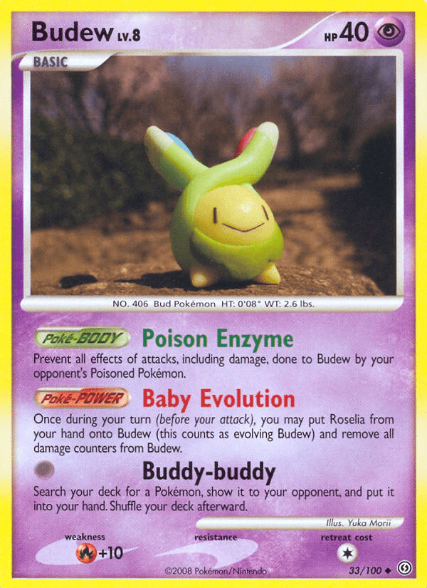 Budew (33/100) [Diamond & Pearl: Stormfront] Pokemon Single Pokémon  | Multizone: Comics And Games