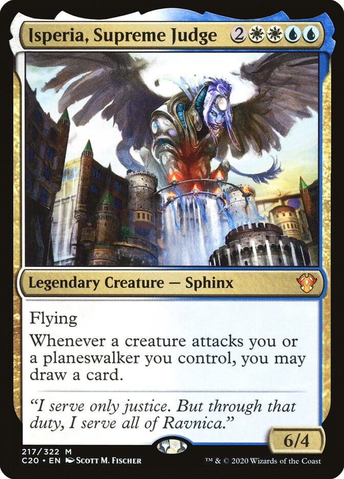 Isperia, Supreme Judge [Commander 2020] MTG Single Magic: The Gathering  | Multizone: Comics And Games