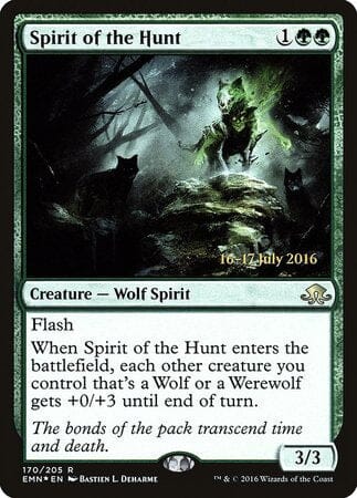 Spirit of the Hunt [Eldritch Moon Promos] MTG Single Magic: The Gathering  | Multizone: Comics And Games