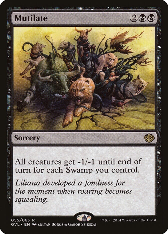 Mutilate (Garruk vs. Liliana) [Duel Decks Anthology] MTG Single Magic: The Gathering  | Multizone: Comics And Games