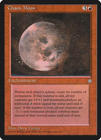 Chaos Moon [Ice Age] MTG Single Magic: The Gathering  | Multizone: Comics And Games