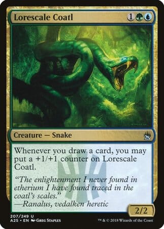 Lorescale Coatl [Masters 25] MTG Single Magic: The Gathering  | Multizone: Comics And Games