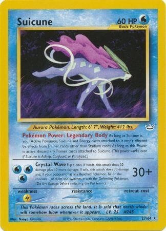 Suicune (27/64) [Neo Revelation Unlimited] Pokemon Single Pokémon  | Multizone: Comics And Games