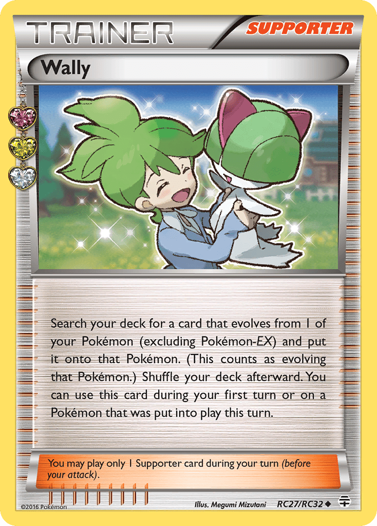 Wally (RC27/RC32) [XY: Generations] Pokemon Single Pokémon  | Multizone: Comics And Games