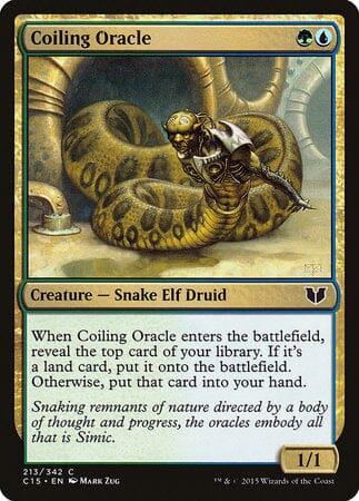 Coiling Oracle [Commander 2015] MTG Single Magic: The Gathering  | Multizone: Comics And Games