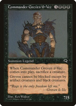 Commander Greven il-Vec [Tempest] MTG Single Magic: The Gathering  | Multizone: Comics And Games