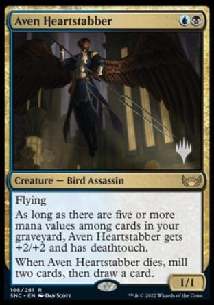 Aven Heartstabber (Promo Pack) [Streets of New Capenna Promos] MTG Single Magic: The Gathering  | Multizone: Comics And Games