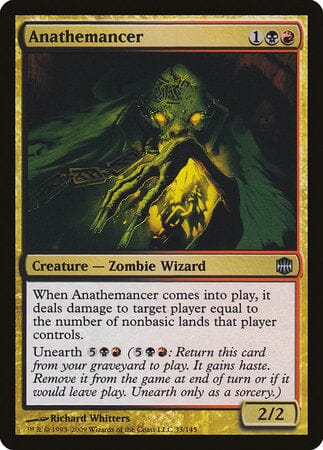 Anathemancer [Alara Reborn] MTG Single Magic: The Gathering  | Multizone: Comics And Games