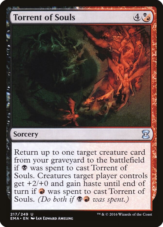 Torrent of Souls [Eternal Masters] MTG Single Magic: The Gathering  | Multizone: Comics And Games