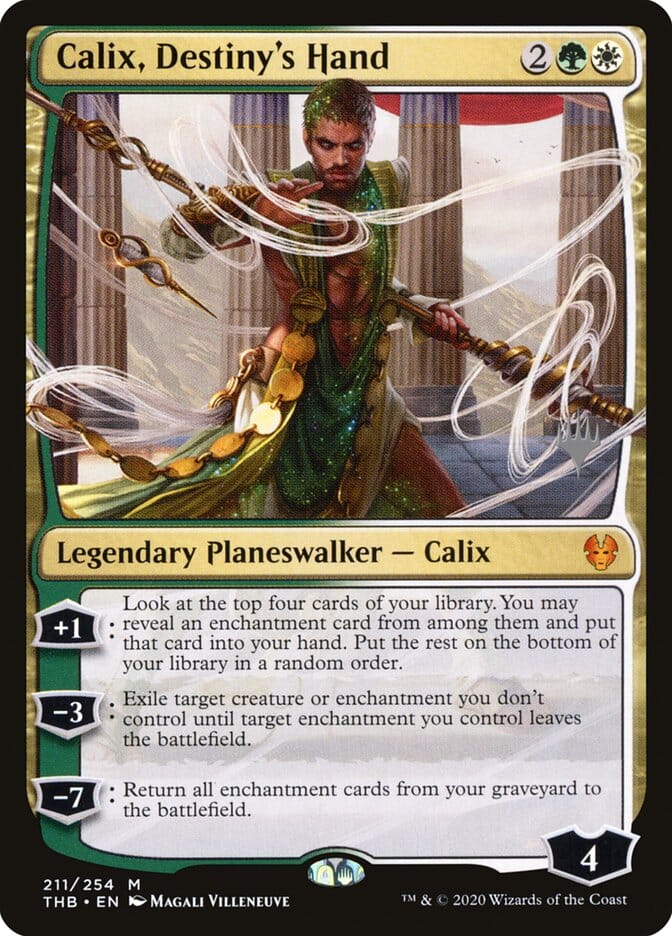 Calix, Destiny's Hand (Promo Pack) [Theros Beyond Death Promos] MTG Single Magic: The Gathering  | Multizone: Comics And Games