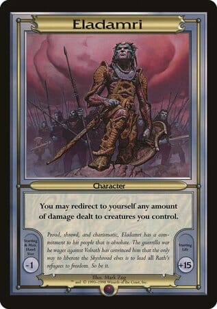 Eladamri (Oversize) [Vanguard Series] MTG Single Magic: The Gathering  | Multizone: Comics And Games