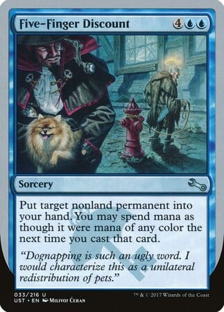 Five-Finger Discount [Unstable] MTG Single Magic: The Gathering  | Multizone: Comics And Games