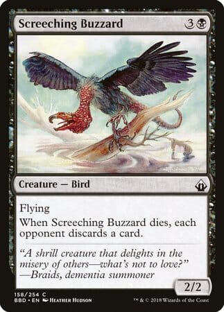 Screeching Buzzard [Battlebond] MTG Single Magic: The Gathering  | Multizone: Comics And Games