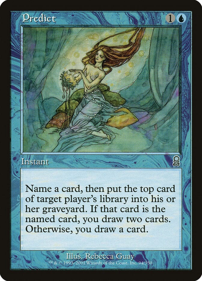 Predict [Odyssey] MTG Single Magic: The Gathering  | Multizone: Comics And Games