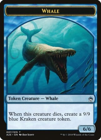 Whale Token (007) [Masters 25 Tokens] MTG Single Magic: The Gathering  | Multizone: Comics And Games