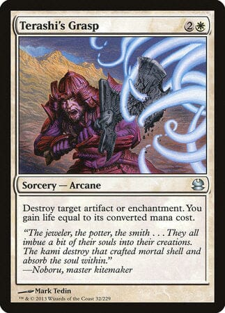 Terashi's Grasp [Modern Masters] MTG Single Magic: The Gathering  | Multizone: Comics And Games
