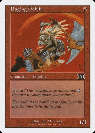 Raging Goblin [Battle Royale Box Set] MTG Single Magic: The Gathering  | Multizone: Comics And Games