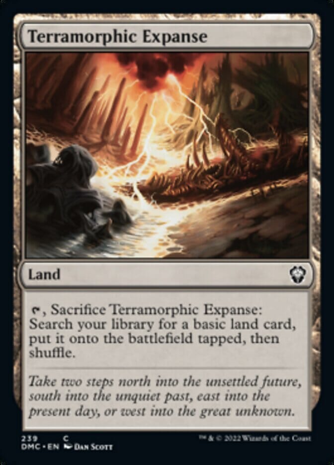 Terramorphic Expanse [Dominaria United Commander] MTG Single Magic: The Gathering  | Multizone: Comics And Games