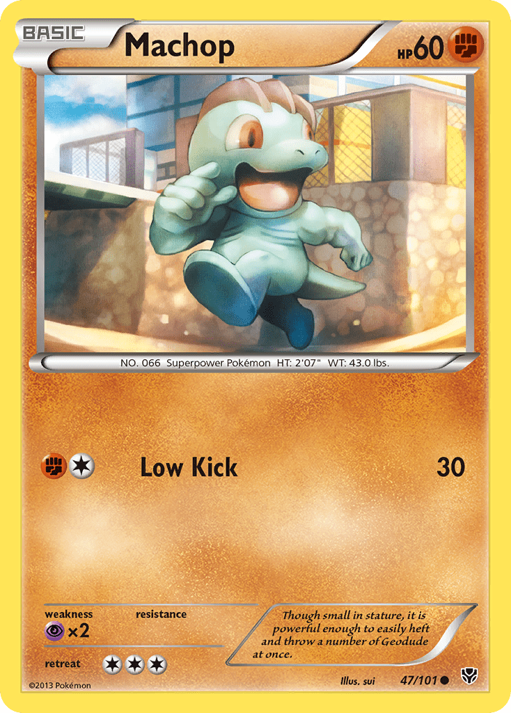 Machop (47/101) [Black & White: Plasma Blast] Pokemon Single Pokémon  | Multizone: Comics And Games