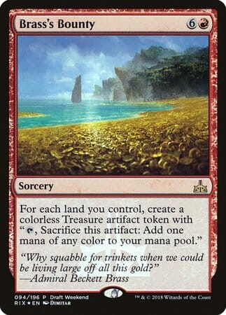 Brass's Bounty [Rivals of Ixalan Promos] MTG Single Magic: The Gathering  | Multizone: Comics And Games