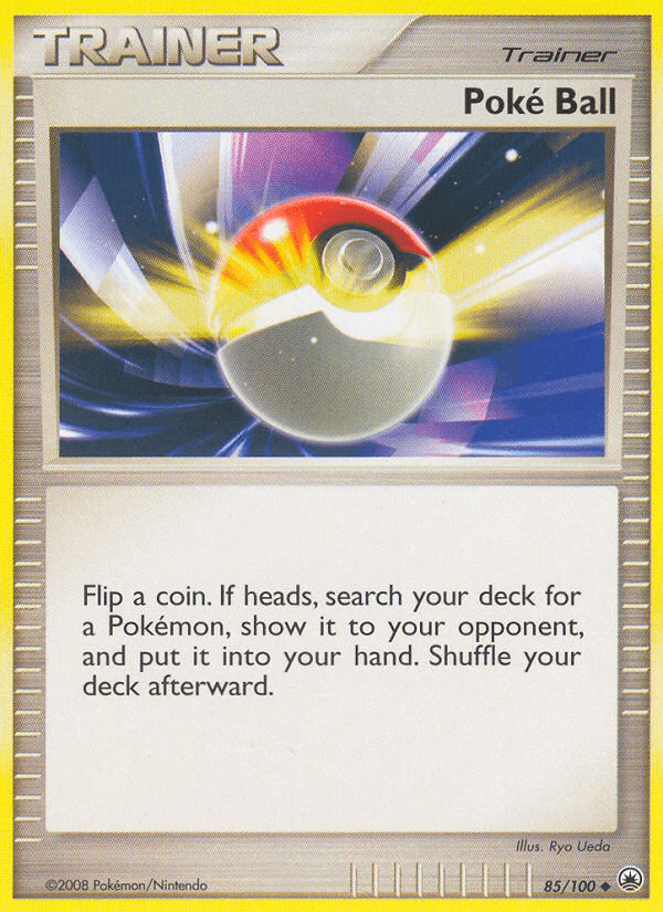 Poke Ball (85/100) [Diamond & Pearl: Majestic Dawn] Pokemon Single Pokémon  | Multizone: Comics And Games