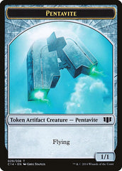 Myr // Pentavite Double-sided Token [Commander 2014 Tokens] MTG Single Magic: The Gathering  | Multizone: Comics And Games