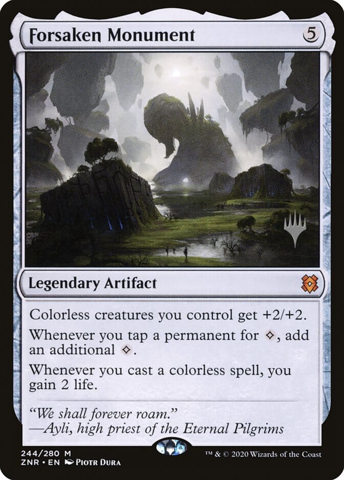 Forsaken Monument (Promo Pack) [Zendikar Rising Promos] MTG Single Magic: The Gathering  | Multizone: Comics And Games