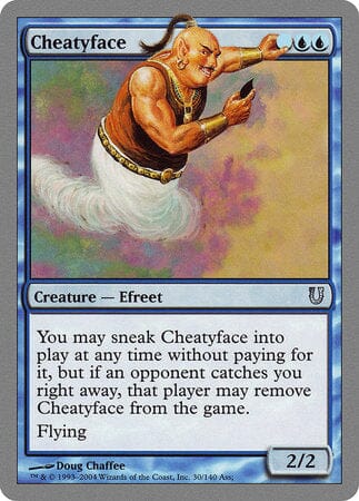 Cheatyface [Unhinged] MTG Single Magic: The Gathering  | Multizone: Comics And Games