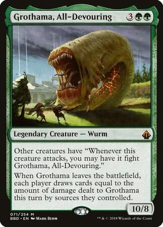 Grothama, All-Devouring [Battlebond] MTG Single Magic: The Gathering  | Multizone: Comics And Games