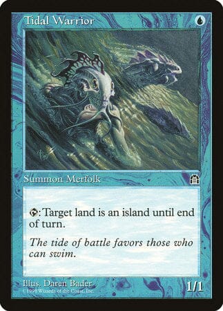 Tidal Warrior [Stronghold] MTG Single Magic: The Gathering  | Multizone: Comics And Games