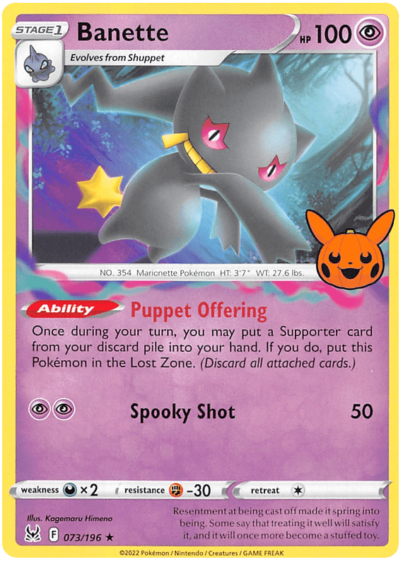 Banette (073/196) [Trick or Trade 2023] Pokemon Single Pokémon  | Multizone: Comics And Games