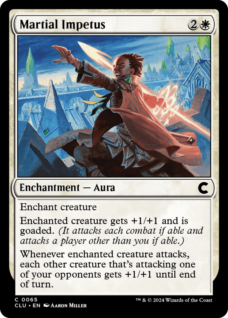 Martial Impetus [Ravnica: Clue Edition] MTG Single Magic: The Gathering  | Multizone: Comics And Games