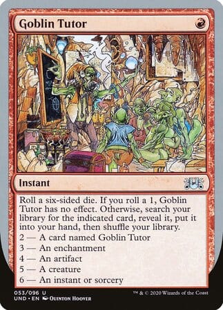 Goblin Tutor [Unsanctioned] MTG Single Magic: The Gathering  | Multizone: Comics And Games