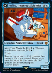 Jetfire, Ingenious Scientist // Jetfire, Air Guardian [Universes Beyond: Transformers] MTG Single Magic: The Gathering  | Multizone: Comics And Games