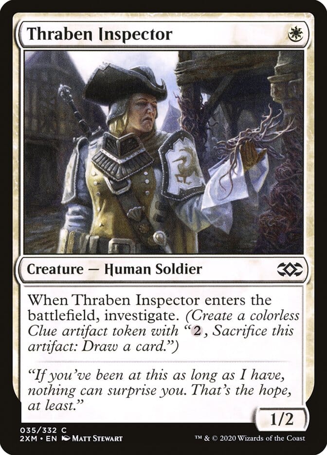 Thraben Inspector [Double Masters] MTG Single Magic: The Gathering  | Multizone: Comics And Games